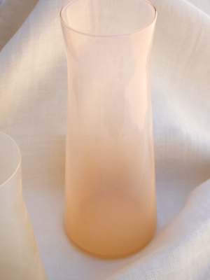 Gary Bodker Large Carafe In Peach