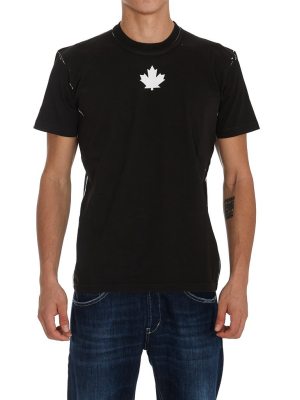 Dsquared2 Leaf Printed T-shirt