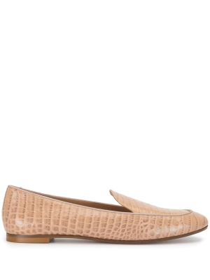 Aquazzura Purist Embossed Loafers