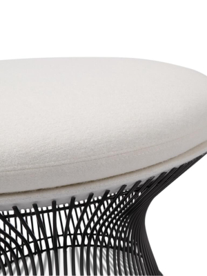 Warren Platner Easy Ottoman - Gold Base