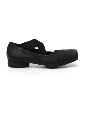 Uma Wang Strapped Ballerina Flats