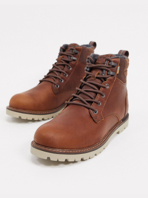 Toms Ashland 8-eye Hiker Boots In Brown