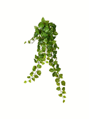 Vickerman Artificial Pothos Hanging Bush