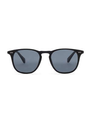 Maxwell - Black + Grey Mirror + Polarized Sunglasses