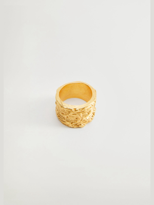 Embossed Ring