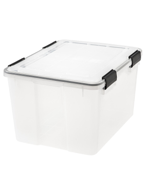 Iris 6pk 46qt Weathertight Storage Box