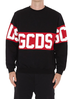 Gcds Logo Band Sweatshirt