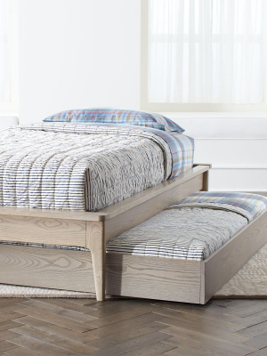 Wrightwood Grey Stain Trundle Bed