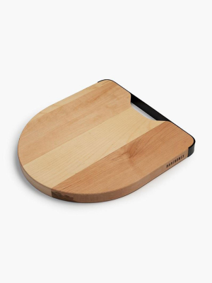 Maple & Steel Cutting Board