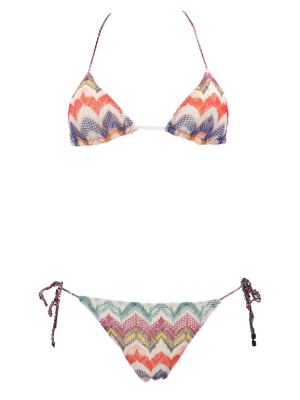 Missoni Mare Zig-zag Print Bikini Set