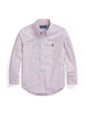 Tattersall Cotton Poplin Shirt