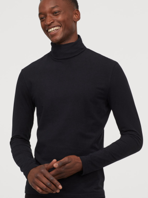 Slim Fit Turtleneck Shirt