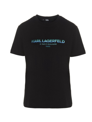 Karl Lagerfeld Rue St-guillaume Logo T-shirt