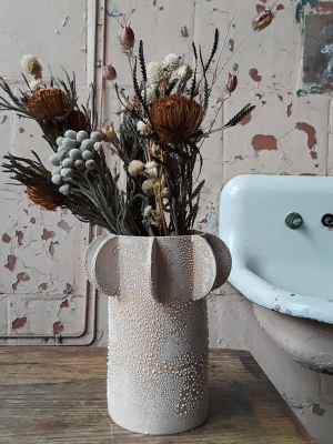 Handmade Tabby Vase