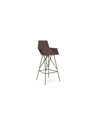 Faz Bar Stool W/ Arms / Set Of 4 By Vondom