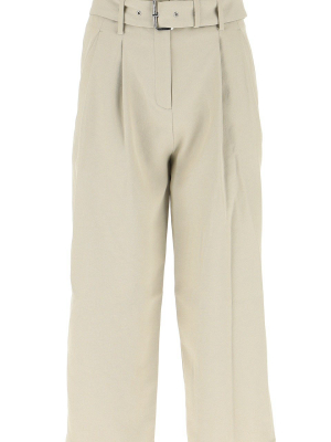 Michael Michael Kors Belted Cropped Trousers