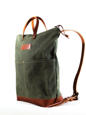 York Deluxe Backpack - Olive