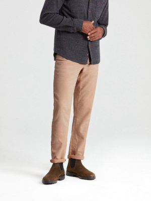 Stretch Terry 5 Pocket- Sand