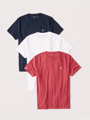 3-pack Icon Crew Tee