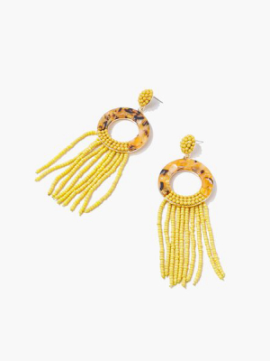 Fringe Drop Earrings