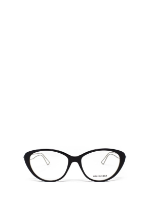 Balenciaga Eyewear Oval Frame Glasses