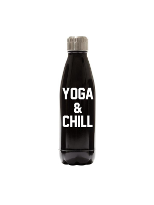 Yoga & Chill [water Bottle]