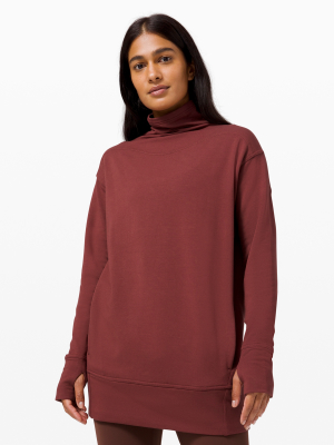 Warm Down Funnel Neck Long Sleeve