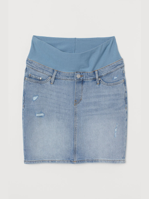 Mama Denim Skirt