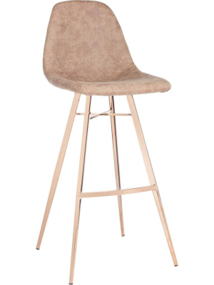 Madison Bar Stool Brown