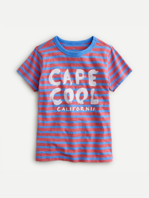 Kids' "cape Cool, California" T-shirt