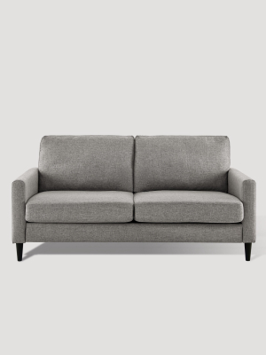 Verona Mid Century Sofa Gray - Dorel Living