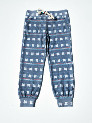 Fair Isle Hacci Jogger