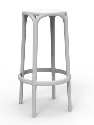 Brooklyn Bar Stool / Set Of 4 By Vondom