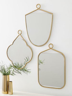 Decorative Loop Mirror