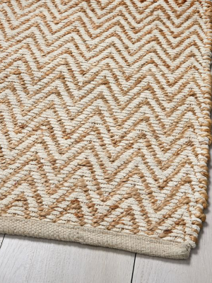 Jute Chenille Herringbone Rug