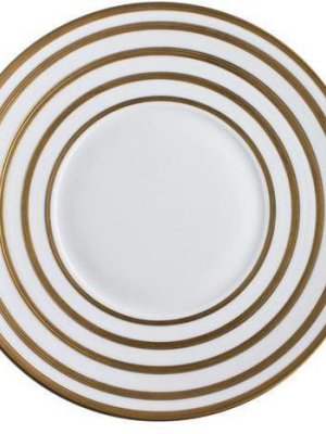 Hemisphere Gold Stripe Salad Plate