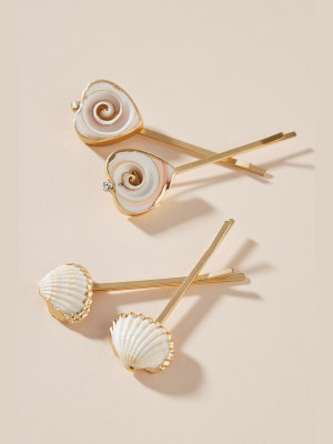 Acadia Shell Bobby Pin Set