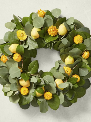 Lemon & Eucalyptus Wreath