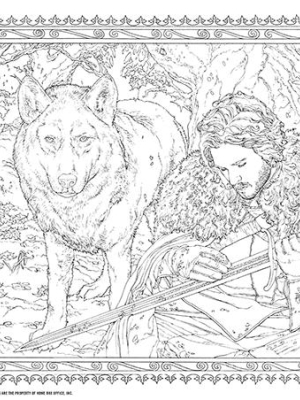 Hbo's Game Of Thrones Coloring Book