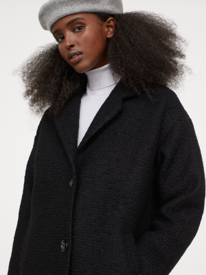 Wool-blend Coat