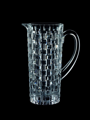 Riedel Nachtmann Bossa Nova 40 Ounce Dishwasher Safe Crystal Water Pitcher Jug With Handle