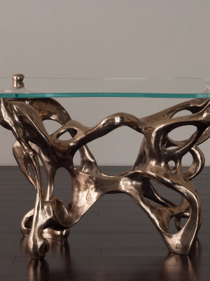 Deliquescent Side Table, Polished