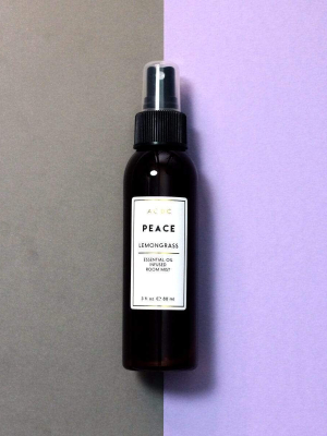 Peace Lemongrass Essential Oil Room Mist