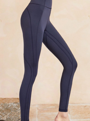 Lyla High Waist Yoga Pants - Dark Blue