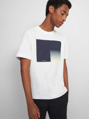 Casey Tee In Color-blocked Jersey