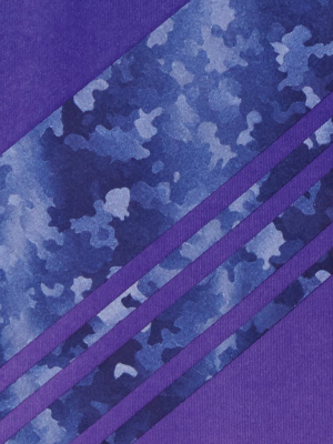 Logan Sporty High Waist Leggings - Violet Purple Ombre Print