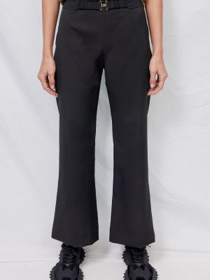 Black Suiting High Waist Pant