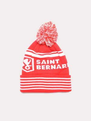 Saint Bernard Red Signature Beanie