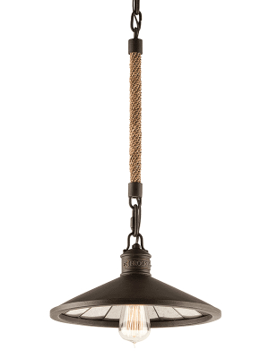 Brooklyn 1lt Pendant Mini Brooklyn Bronze