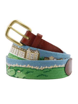 Old Course Needlepoint Belt